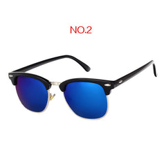 YOOSKE Retro Polarized Sunglasses Men Women Classic Brand Designer Square Sun Glasses Driving Mirror UV400 Eyewear