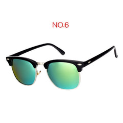 YOOSKE Retro Polarized Sunglasses Men Women Classic Brand Designer Square Sun Glasses Driving Mirror UV400 Eyewear