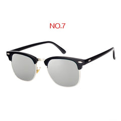 YOOSKE Retro Polarized Sunglasses Men Women Classic Brand Designer Square Sun Glasses Driving Mirror UV400 Eyewear