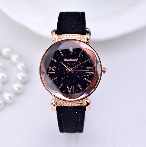 Vansvar Women Watch Luxury Brand Casual Simple Quartz Clock For Women Leather Strap Wrist Watch Reloj Mujer Drop Shipping