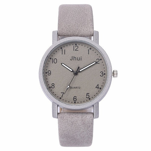 Hot Fashion Women Simple Dial Wrist Watches Casual Luxury Leather Quartz Watch Gift Clock Relogio Feminino Drop Shipping