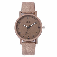 Hot Fashion Women Simple Dial Wrist Watches Casual Luxury Leather Quartz Watch Gift Clock Relogio Feminino Drop Shipping