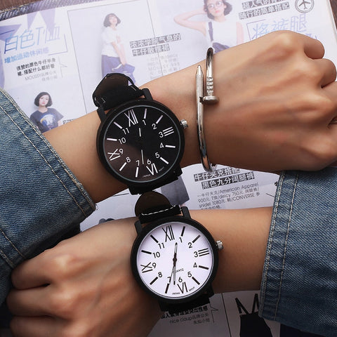 Vansvar Women Watch Luxury Brand Casual Simple Quartz Clock For Women Leather Strap Wrist Watch Reloj Mujer Drop Shipping