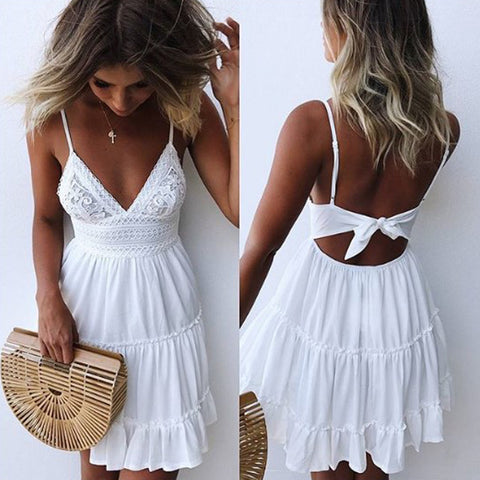 Plus Size Women Summer Round Neck Fashion Chiffon Sleeveless Dress Irregular Double Layer Beach Party sexy Loose Dresses